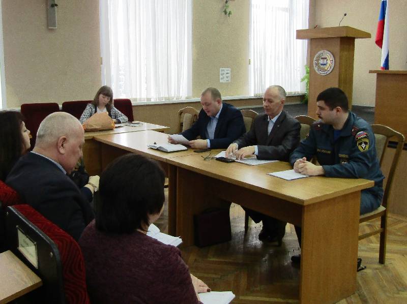 НА РАСШИРЕННОМ ЗАСЕДАНИИ КЧС ОБСУДИЛИ ПОДГОТОВКУ К ВЕСЕННЕМУ ПАВОДКУ