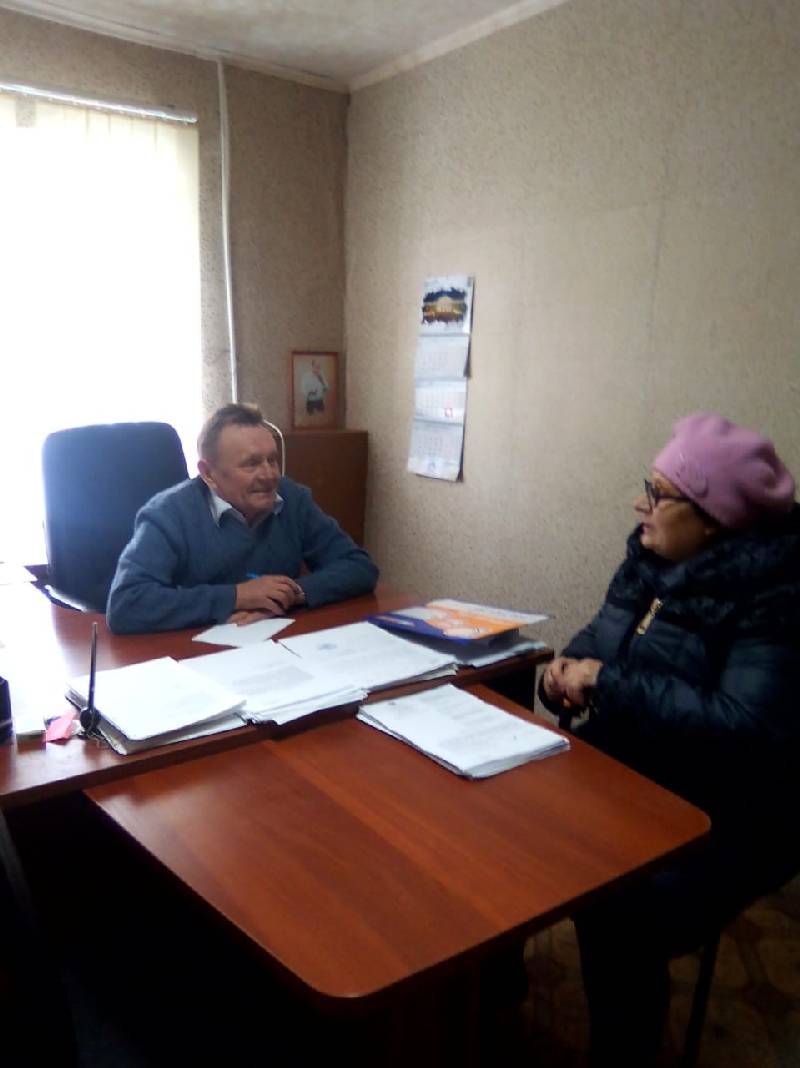 2 декабря 2019 состоялся прием граждан по личным вопросам Главой  Левженского сельского поселения Рузмановым А.А.