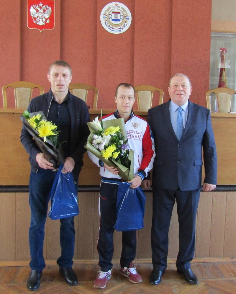 В РУЗАЕВКЕ ЧЕСТВОВАЛИ ПОБЕДИТЕЛЯ ЧЕМПИОНАТА ЕВРОПЫ