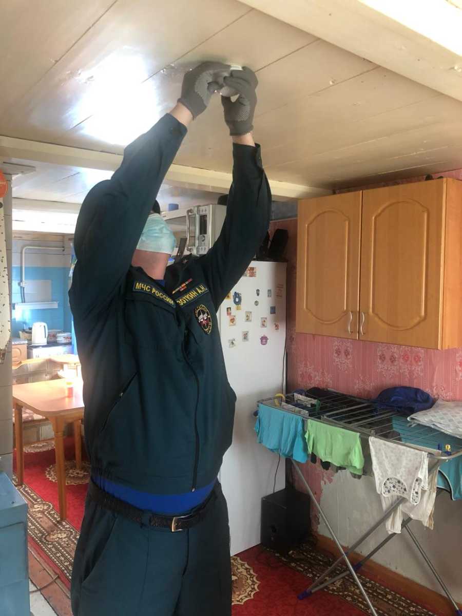 АКЦИЯ ПО УСТАНОВЛЕНИЮ  АВТОНОМНЫХ ПОЖАРНЫХ ИЗВЕЩАТЕЛЕЙ