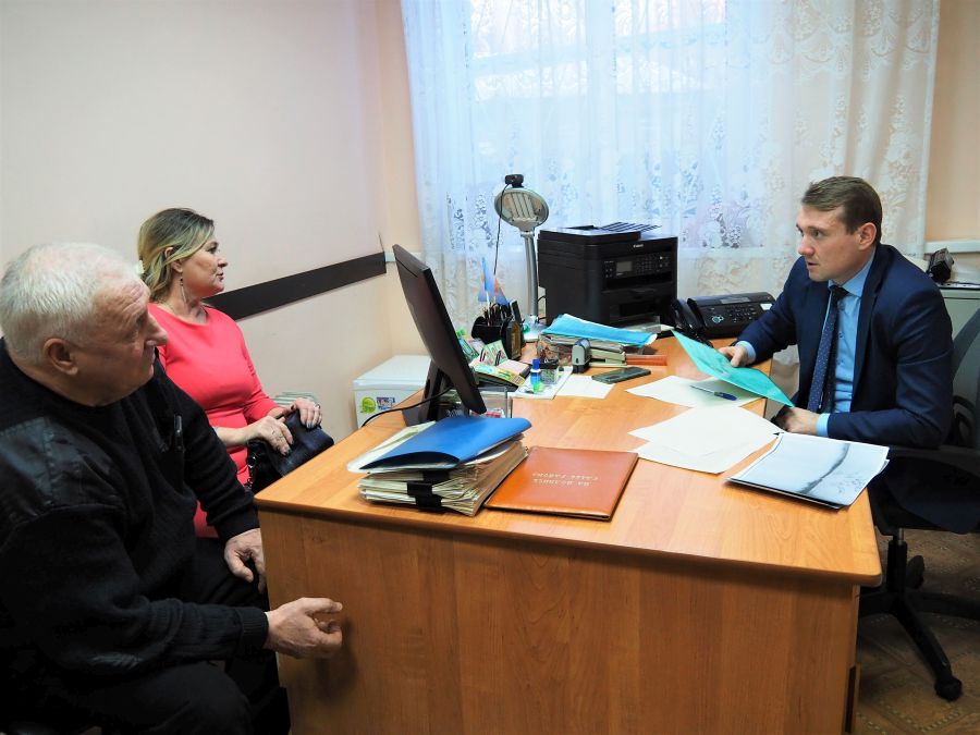 АЛЕКСАНДР ЮТКИН ПРОВЕЛ ПРИЕМ ГРАЖДАН