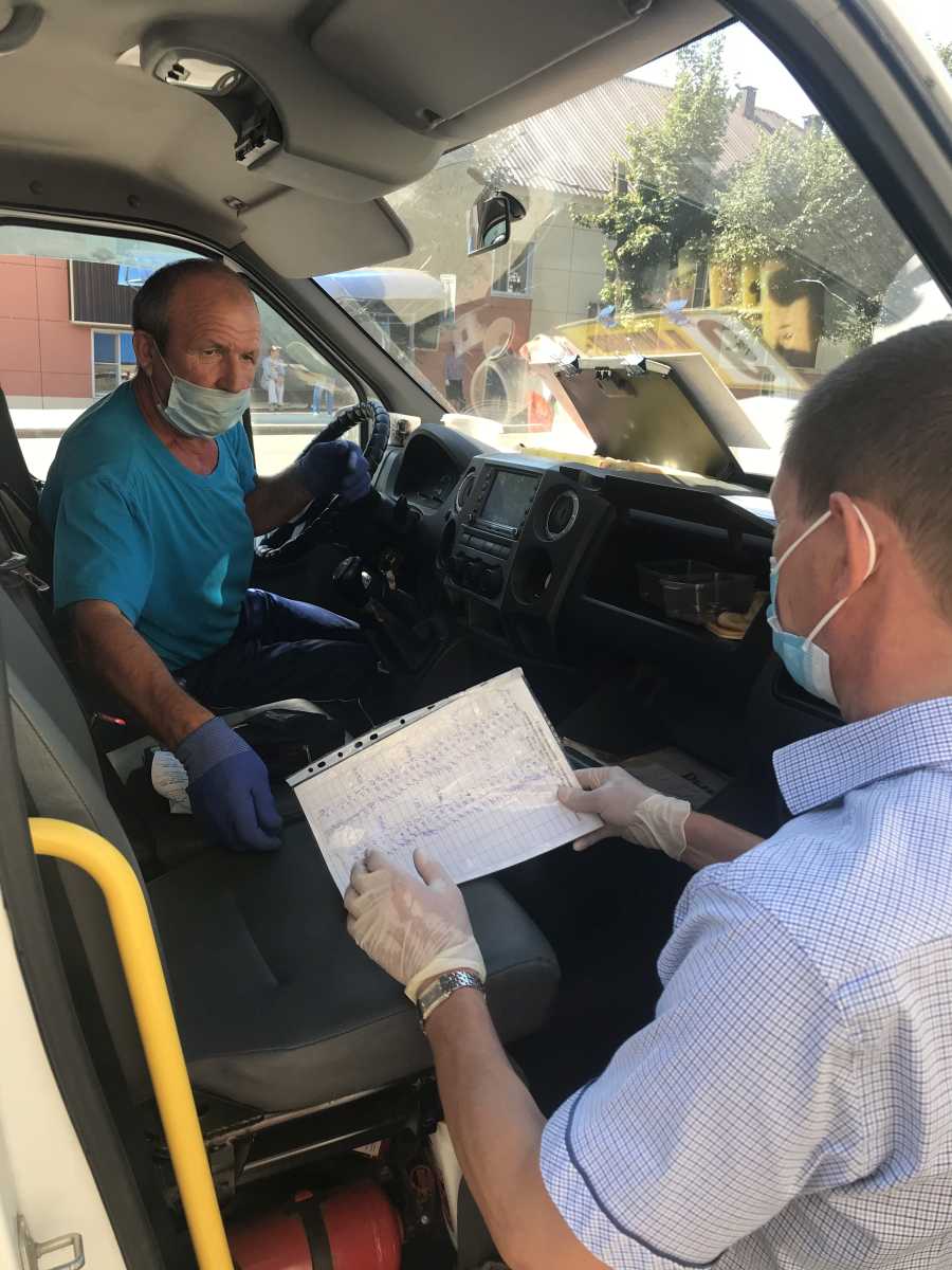 АДМИНИСТРАЦИЯ РУЗАЕВСКОГО РАЙОНА ПРОДОЛЖАЕТ РЕЙДЫ ПО СОБЛЮДЕНИЮ МАСОЧНОГО РЕЖИМА В ОБЩЕСТВЕННОМ ТРАНСПОРТЕ