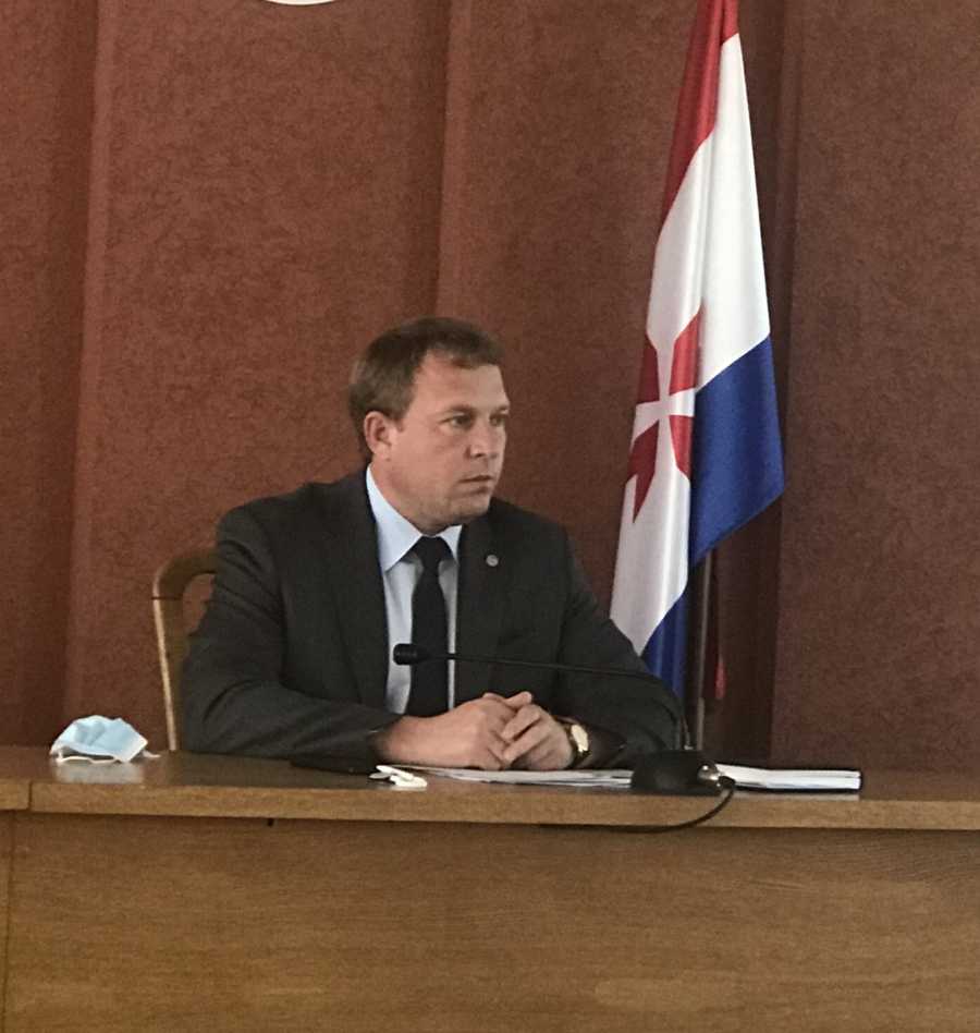 ГЛАВА РУЗАЕВСКОГО РАЙОНА АЛЕКСАНДР САЙГАЧЕВ ПРОВЕЛ ЗАСЕДАНИЕ ОПЕРАТИВНОГО ШТАБА