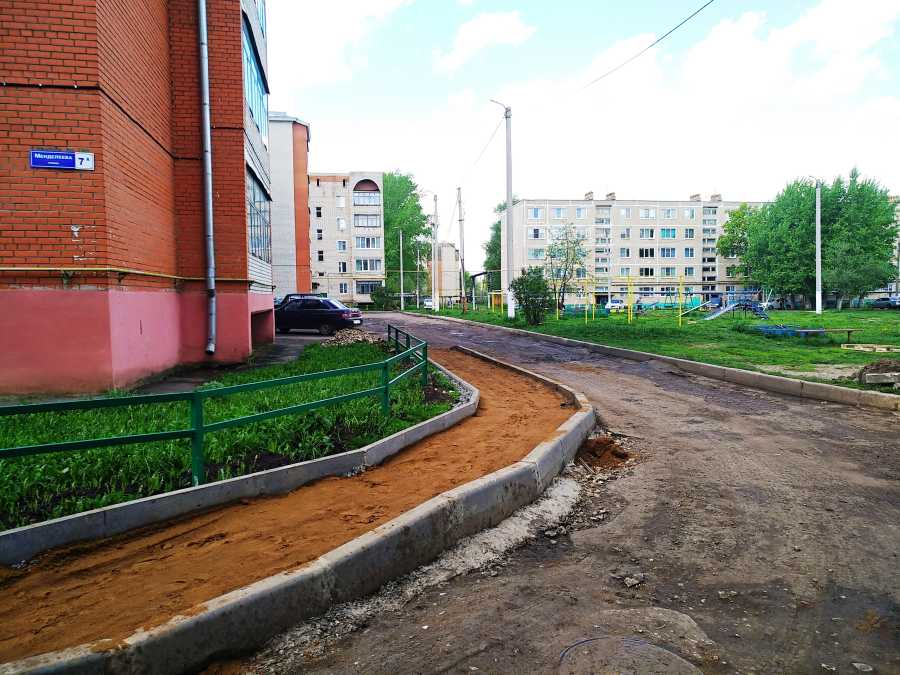 ДВОРЫ РУЗАЕВКИ ОБРЕТАЮТ НОВЫЙ ВИД