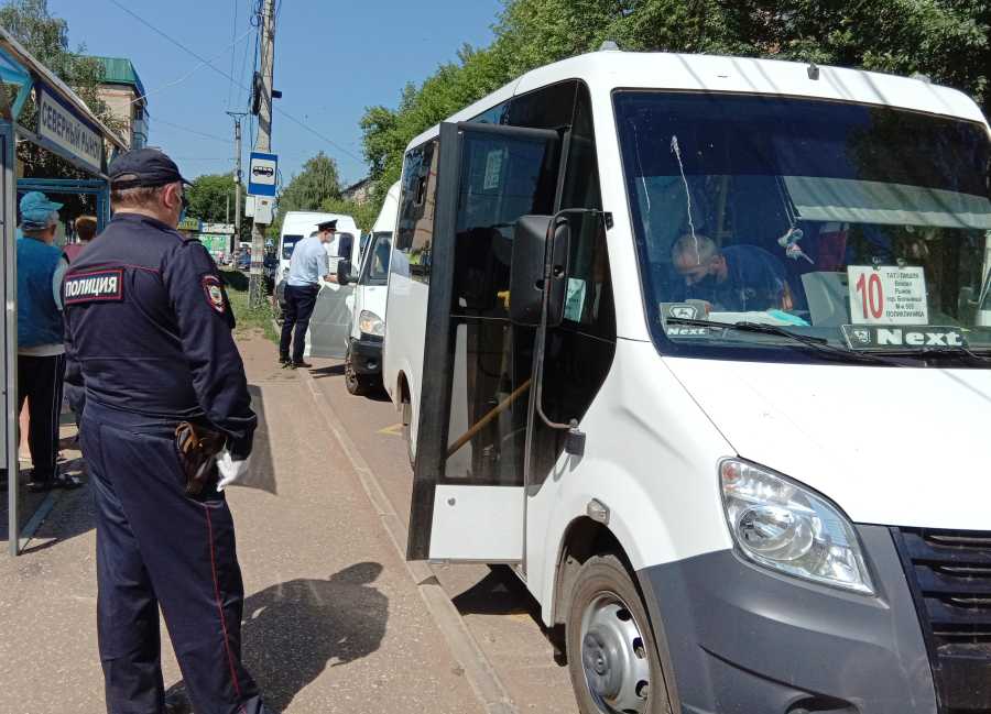 В РУЗАЕВКЕ ПРОДОЛЖАЕТСЯ ПРОВЕРКА ОБЩЕСТВЕННОГО ТРАНСПОРТА НА СОБЛЮДЕНИЕ САНИТАРНЫХ НОРМ
