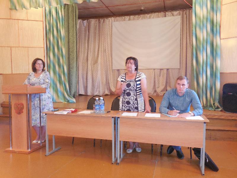 14 августа состоялось собрание жителей села Сузгарье