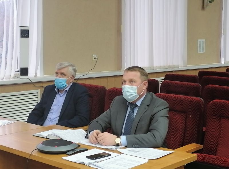 ГЛАВА РУЗАЕВСКОГО РАЙОНА АЛЕКСАНДР САЙГАЧЕВ ПРИНЯЛ УЧАСТИЕ В ЗАСЕДАНИИ ОПЕРАТИВНОГО ШТАБА