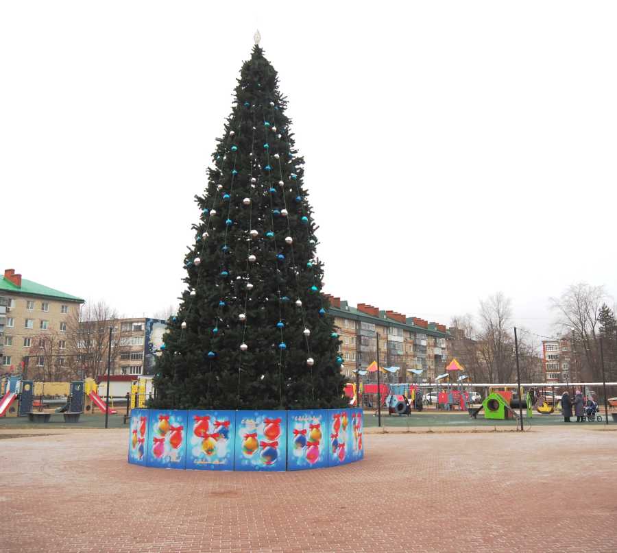 НА ПЛОЩАДИ ТЫСЯЧЕЛЕТИЯ УСТАНОВЯТ НОВУЮ 15-МЕТРОВУЮ ИСКУССТВЕННУЮ СОСНУ