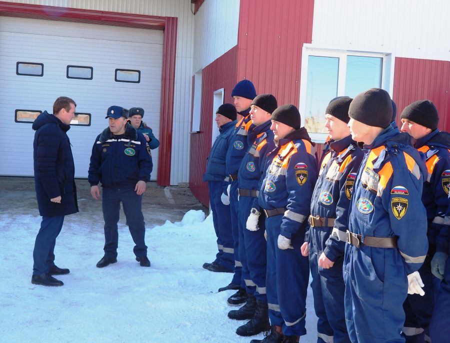 В РУЗАЕВКЕ СОСТОЯЛСЯ СМОТР ГОТОВНОСТИ СИЛ И СРЕДСТВ К ВЕСЕННЕМУ ПАВОДКУ