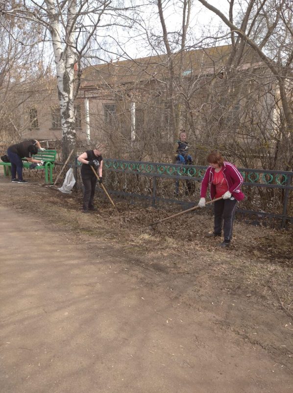 Акция " Чистое село" продолжается