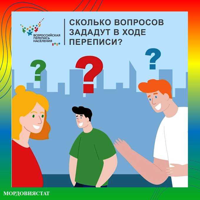Сколько вопросов зададут при переписи населения?