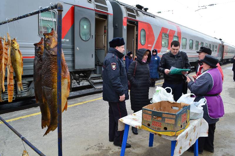 В Рузаевском линейном отделе МВД России на транспорте подвели итоги оперативно-профилактического мероприятия «Торговля»