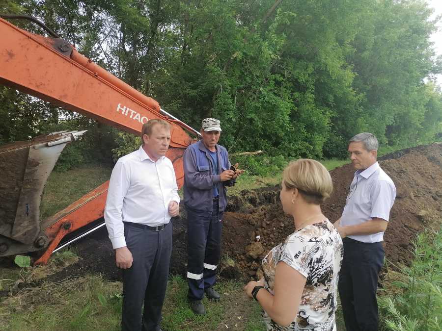 АЛЕКСАНДР САЙГАЧЕВ ПОСТАВИЛ ЗАДАЧУ ВВЕСТИ ВОДОПРОВОД В АРХ-ГОЛИЦЫНЕ РАНЬШЕ СРОКА