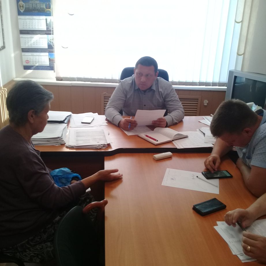 Первый заместитель главы администрации городского поселения Рузаевки провел приём граждан