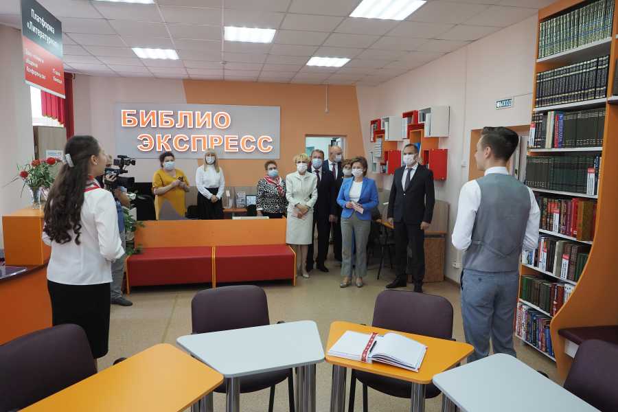 ЗАМЕСТИТЕЛЬ МИНИСТРА КУЛЬТУРЫ РОССИИ ОЛЬГА ЯРИЛОВА ПОСЕТИЛА МОДЕЛЬНУЮ БИБЛИОТЕКУ «БИБЛИОЭКСПРЕСС» В РУЗАЕВКЕ