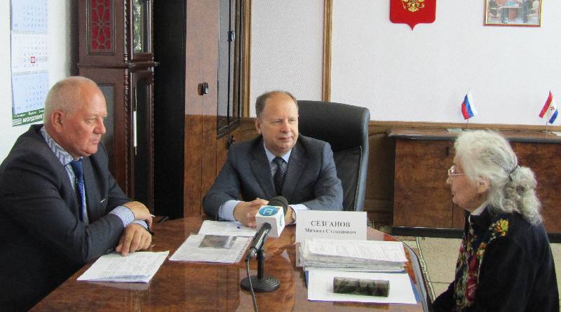 ГЛАВНЫЙ ФЕДЕРАЛЬНЫЙ ИНСПЕКТОР ПО МОРДОВИИ ПРОВЕЛ ВЫЕЗДНОЙ ПРИЕМ ГРАЖДАН