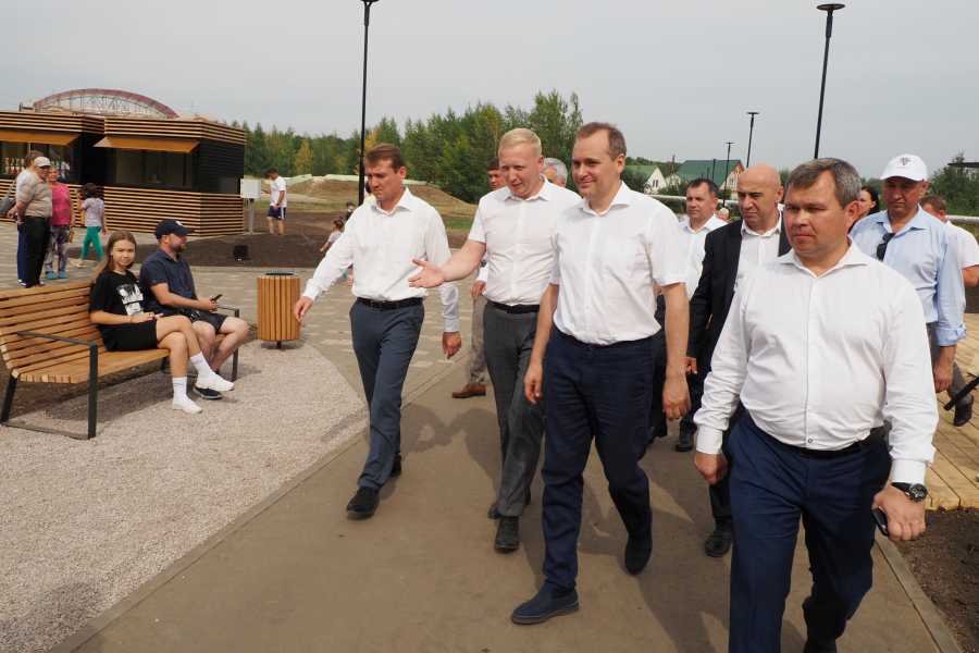 АРТЕМ ЗДУНОВ ПОСЕТИЛ СТАРТ-ПАРК В РУЗАЕВКЕ